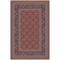 Dynamic Rugs Brilliant 2 ft. 9 in. x 8 ft. 2 in. 72240-330 Rug - Red BR2872240330